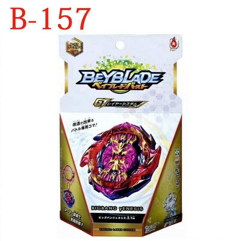 New Arrival Beyblade Burst GT B157 Booster Big Bang Genesis.0.Ym With L.R Launcher Gifts High Effectiveness