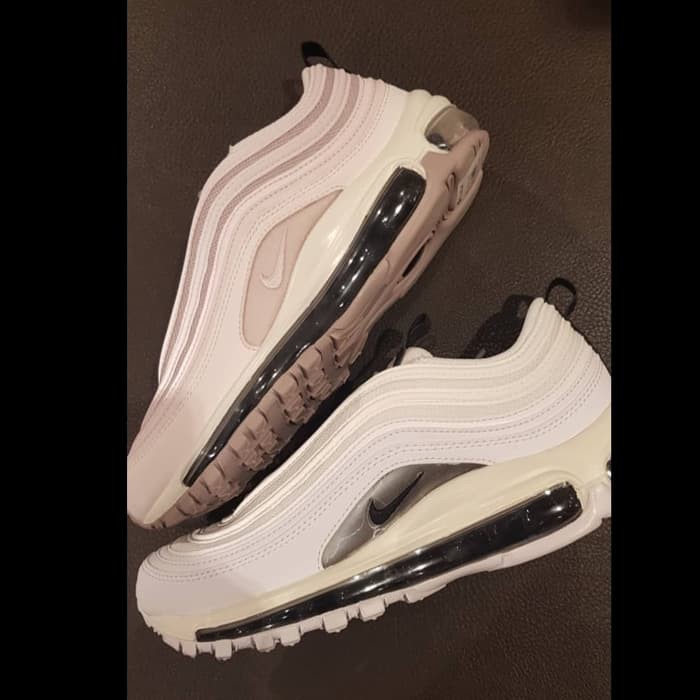 Nike AirMax 97 Woman Grey All White Black 100% ORIGINAL air max