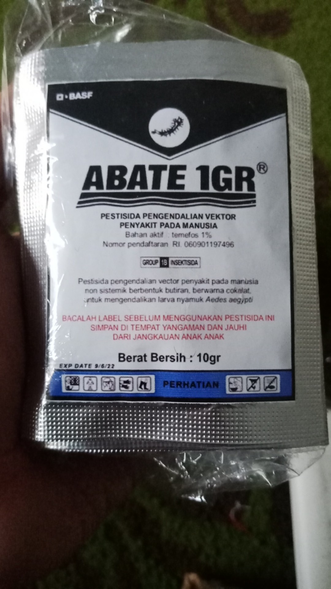 Abate 1 Gram - Obat Pembasmi Jentik Nyamuk