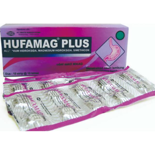 Hufamag PLUS 1 STRIP 10 TABLET