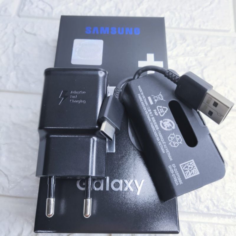 Charger Samsung Original 100% Tipe C Fast Charging Support Semua Tipe Samsung yg USB Tipe C