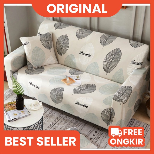 Sarung Sofa Motif 1 2 3 Seater Breathe High Quality Murah Berkualitas