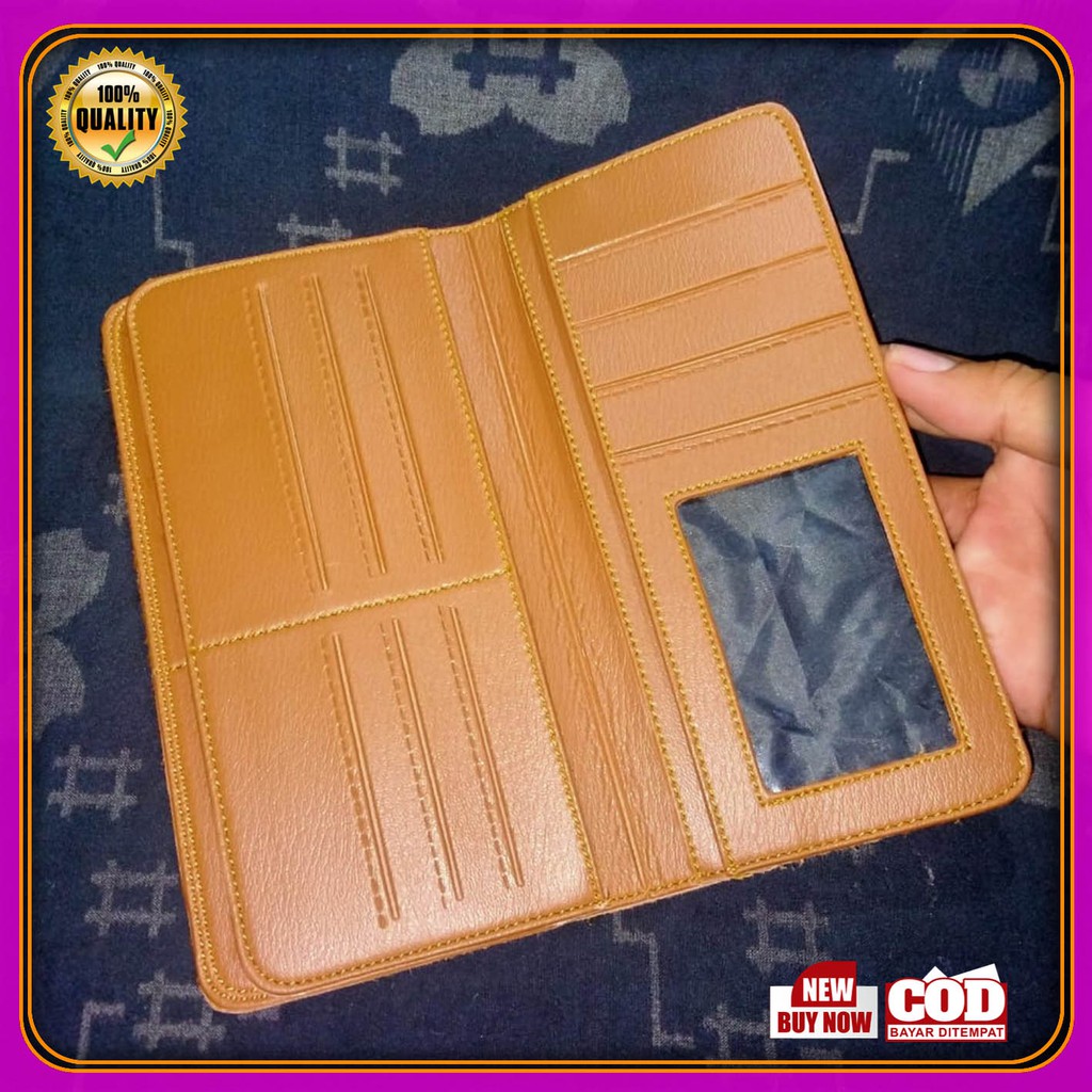 Dompet lipat Panjang Pria Premuim AMT CLOTH'S bayar di tempat