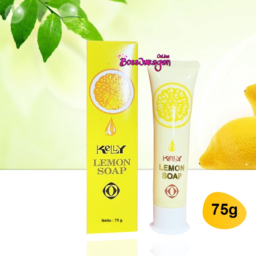 (BOSS) Kelly Lemon Soap / Sabun muka Kely / keli 15 25 75 gram