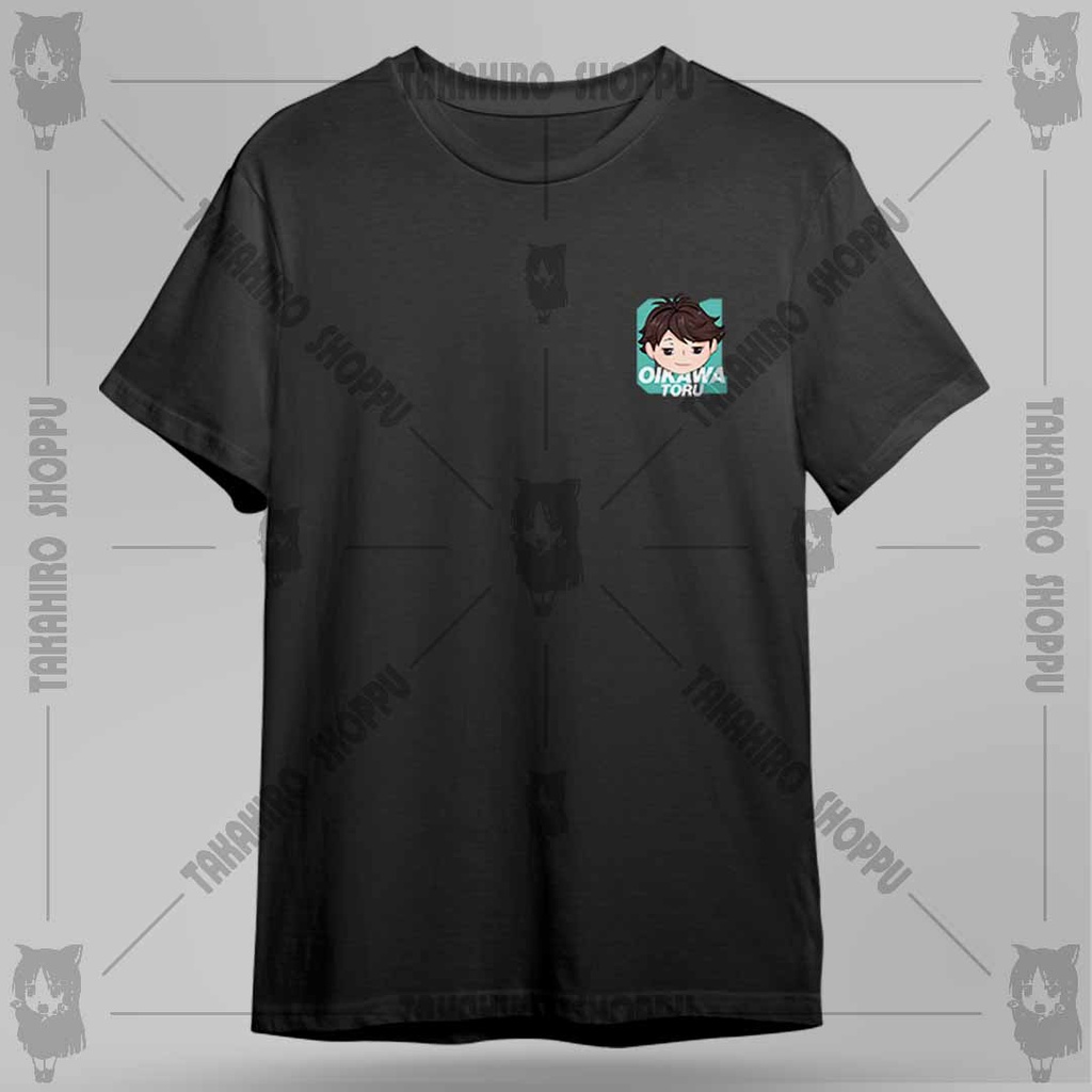 Baju Kaos Print DTF Haikyuu OIKAWA TORU.NP