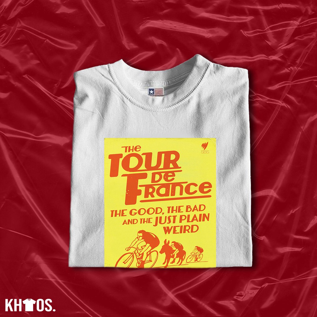 TSHIRT/KAOS TOUR DE FRANCE BICYCLE SEPEDA ROADBIKE MOUNTAIN BIKE