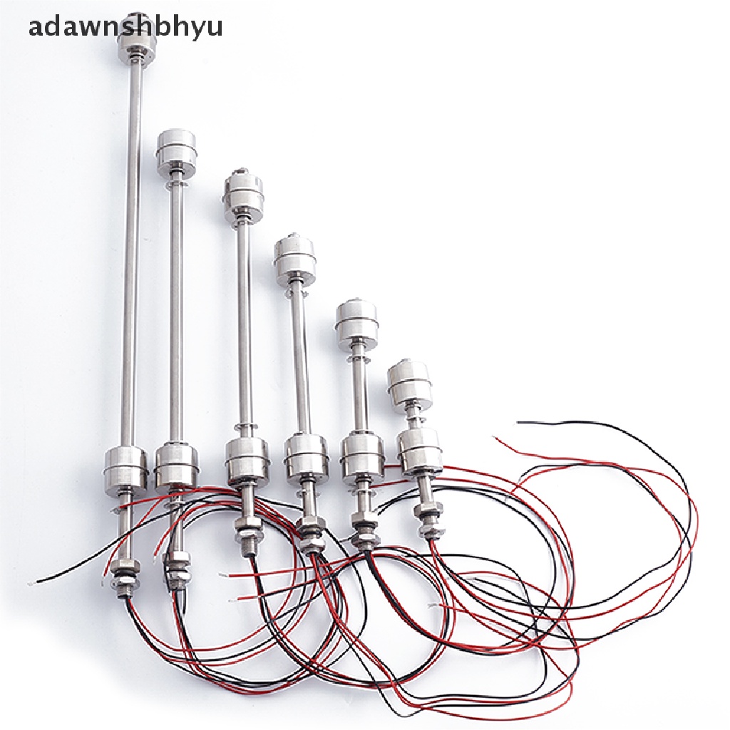 Adawnshbhyu Stainless Steel Double Ball Float Switch Tank Sensor Aliran Level Air Cairan