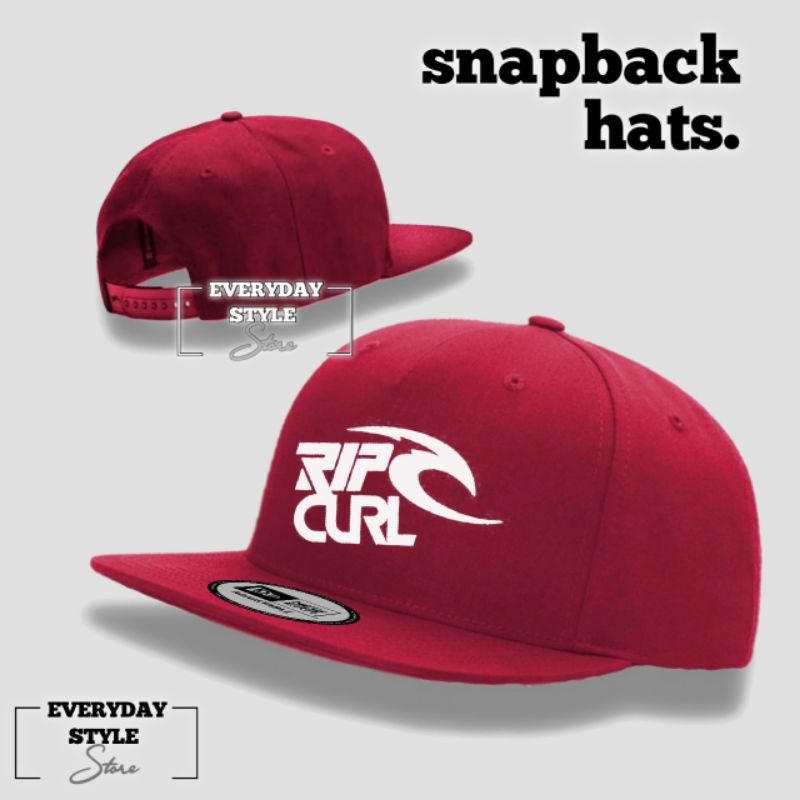 Topi RIPCURL Snapback / Topi Hiphop Distro Surfing Best Quality