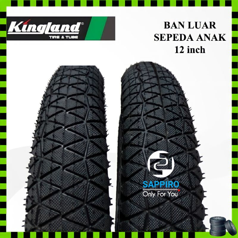 Ban LUAR Sepeda Anak Ukuran 12" inch Merk KINGLAND