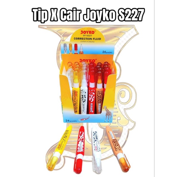 

Correction Tape Tip x Cair Joyko Animal S227 Mata Besi