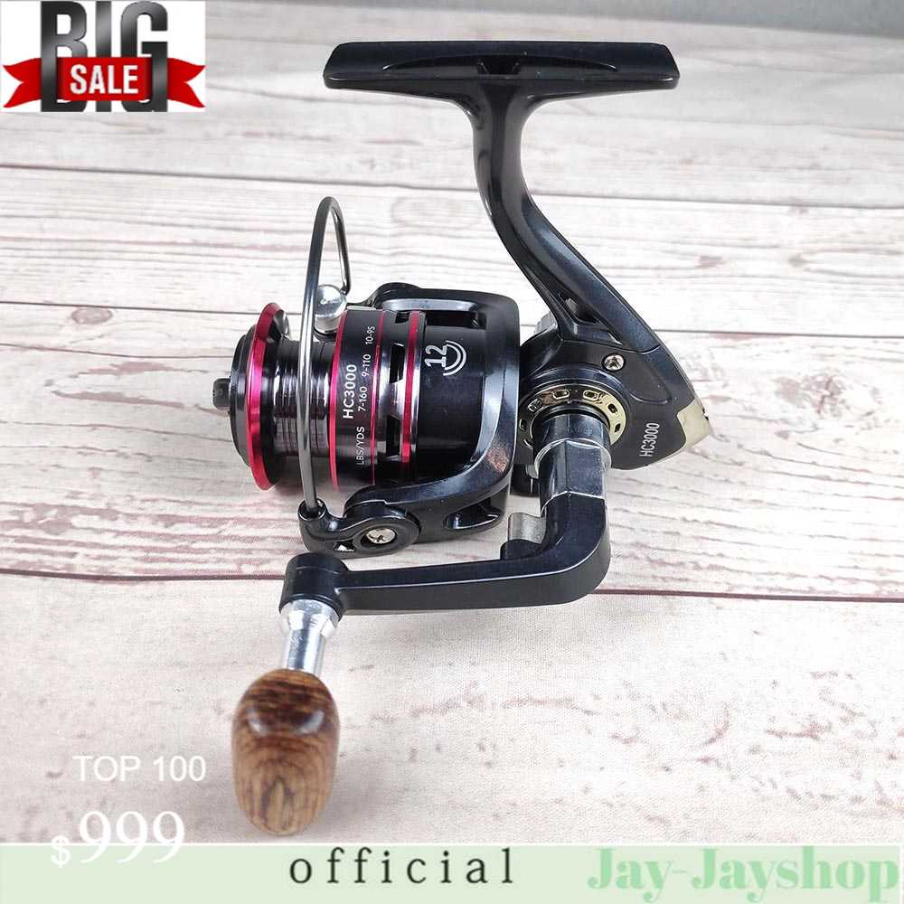 LINNHUE HC Series Reel Pancing Spinning Fishing Reel 12 BB 5.2:1 8Kg