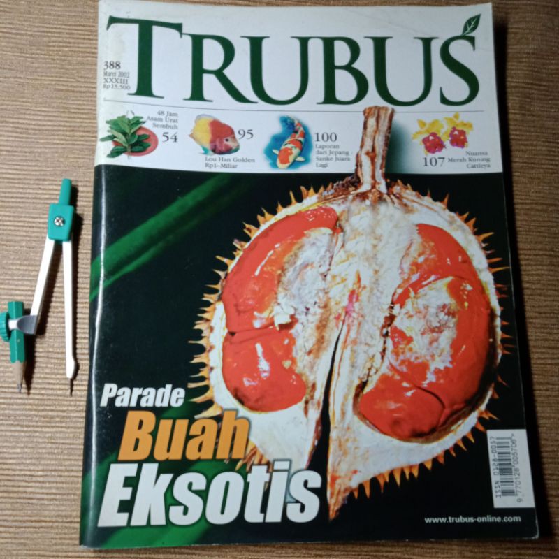 Jual Majalah Trubus Edisi Parade Buah Eksotis Shopee Indonesia