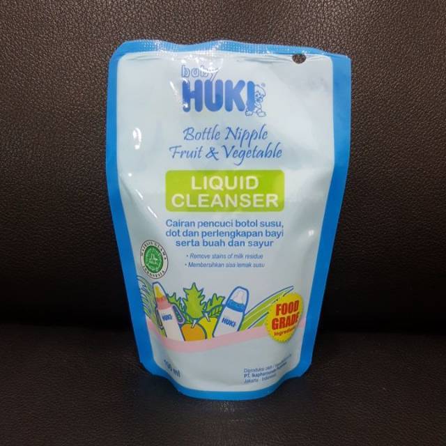 Huki Liquid Cleanser 100ml travel pack cuci botol buah sayur #265