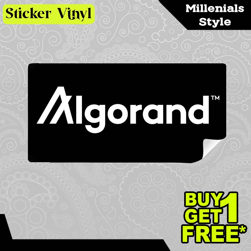

Stiker Sticker Algorand Algo Crypto Token Bisnis Uang Digital Desain Keren dan Kekinian Aesthetic Bahan Vinyl Satuan Anti Air