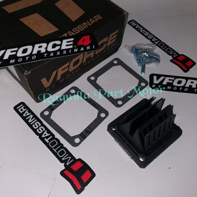 RED VALVE CARBON MEMBRAN VFORCE V FORCE 4 YAMAHA RX KING RXZ