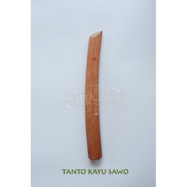 TANTO PISAU KAYU FINISHING AMPLAS NATURAL