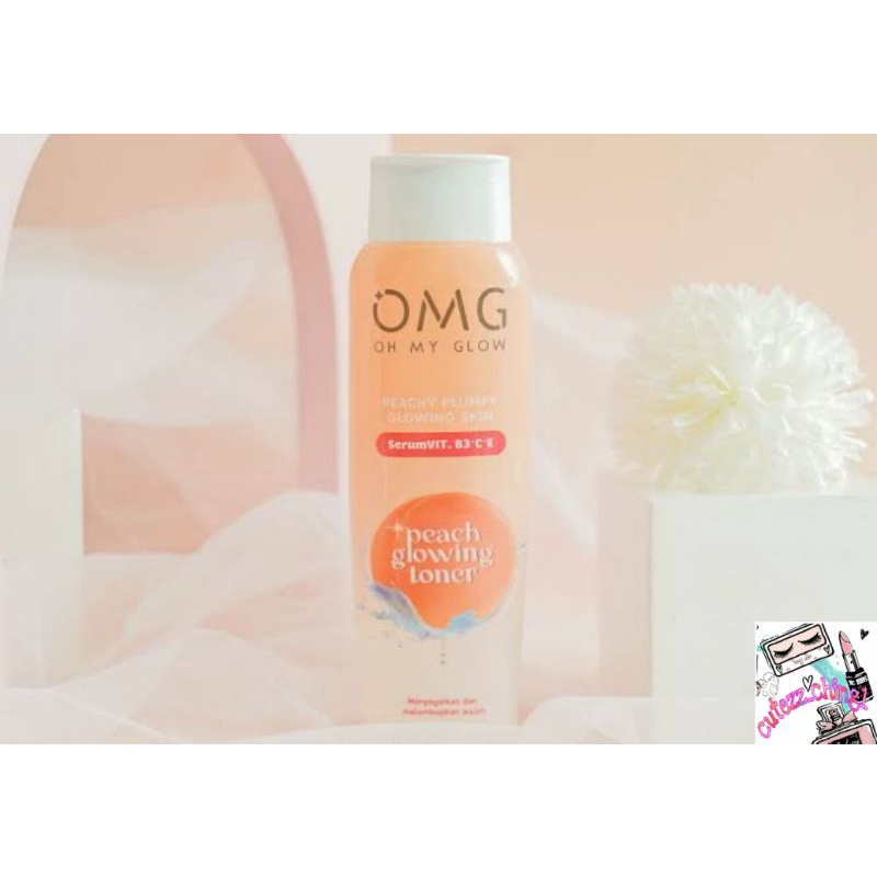 ☃Cutezz_Ching1☃OMG Oh My Glow Peach Glowing Toner 100ml