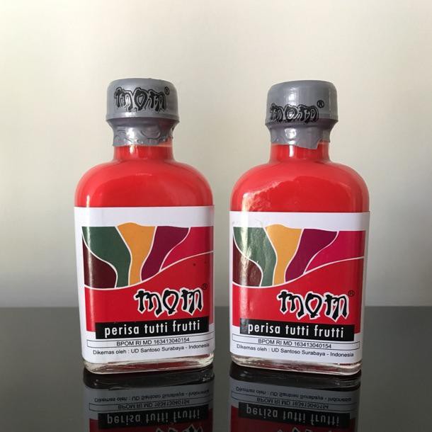 

Terbaru Perisa MOM 40ml rasa TUTTI FRUTTI untuk ES / Minuman / KUE dan PUDDING sejak tahun 1970