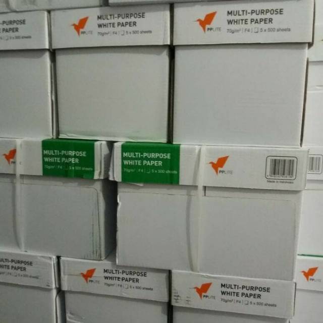 Jual Kertas F4 70gr PP Lite (RIM) / Kertas HVS Folio 70gr PP Lite ...