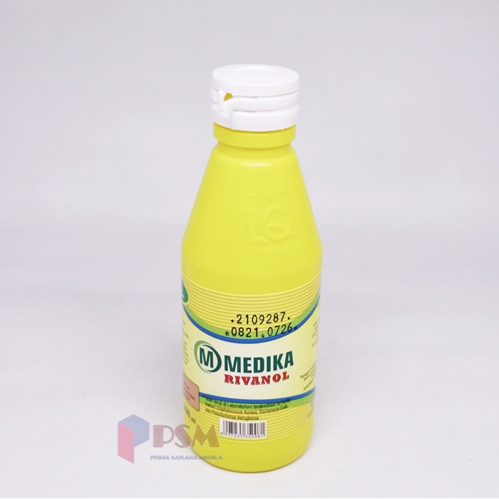 Medika Rivanol 100ml / Cairan Antiseptic Pembersih Luka P3K Per Botol