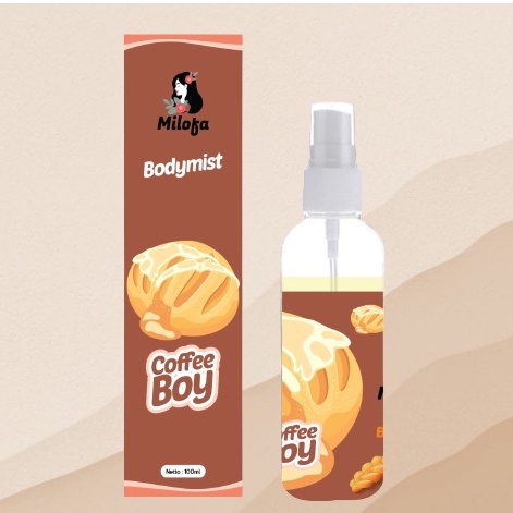 GEN - [BPOM] Parfum Body Mist Milofa Coffe Boy 100ml Premium / Parfum Coffe Boy 100ml Best Seller / Parfum Unisex Wangi Tahan Lama