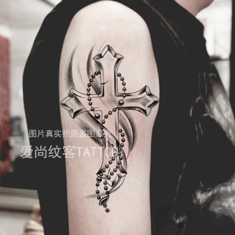 Get Tattoo Salib Keren PNG