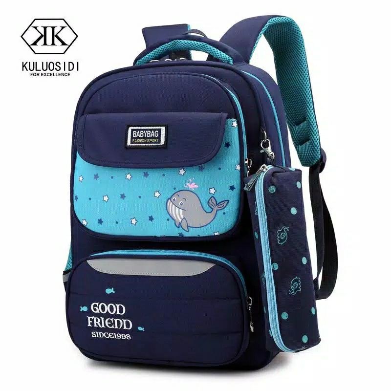 Arifirn Paus -  1Set Tas Ransel backpack Korean Lucu