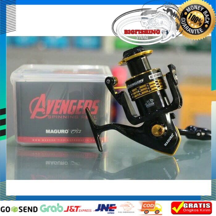 Reel Pancing Maguro Avengers Tipe 6000