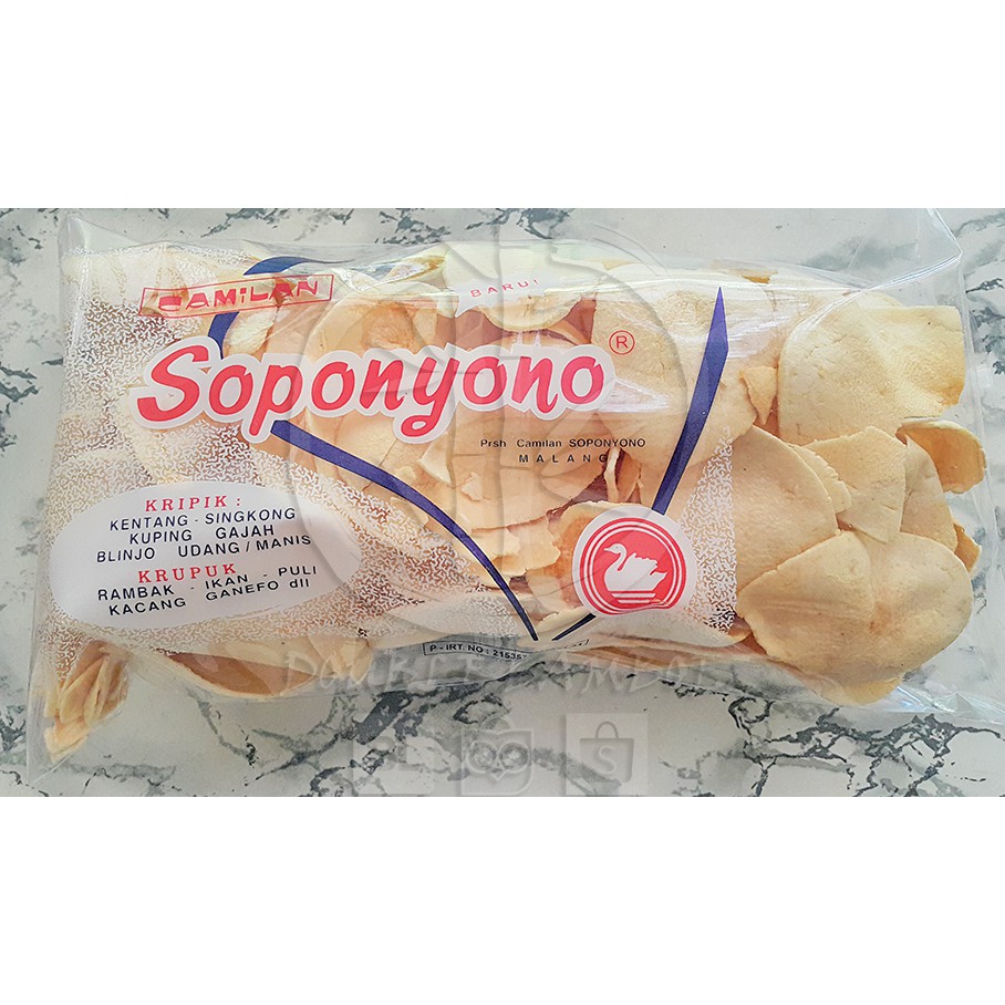 

Keripik Kentang - Soponyono - ASLI - Malang