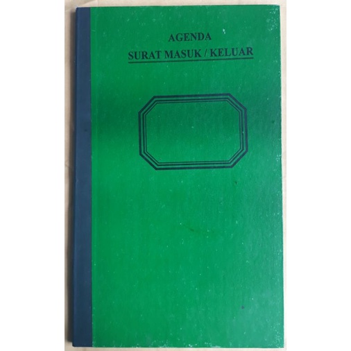 

BUKU AGENDA SURAT KELUAR MASUK