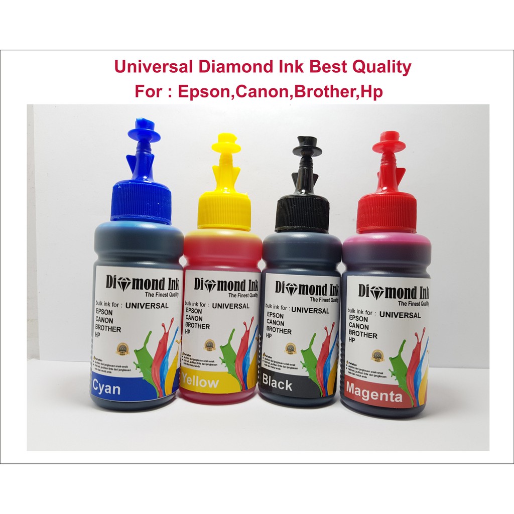 Tinta Universal Epson,Canon,Hp Diamond ink Refill / isi Ulang