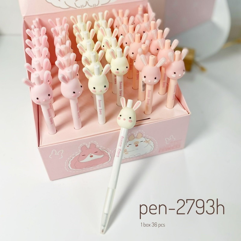 

Pulpen kelinci / pulpen motif kepala kelinci / pulpen aesthetic pastel
