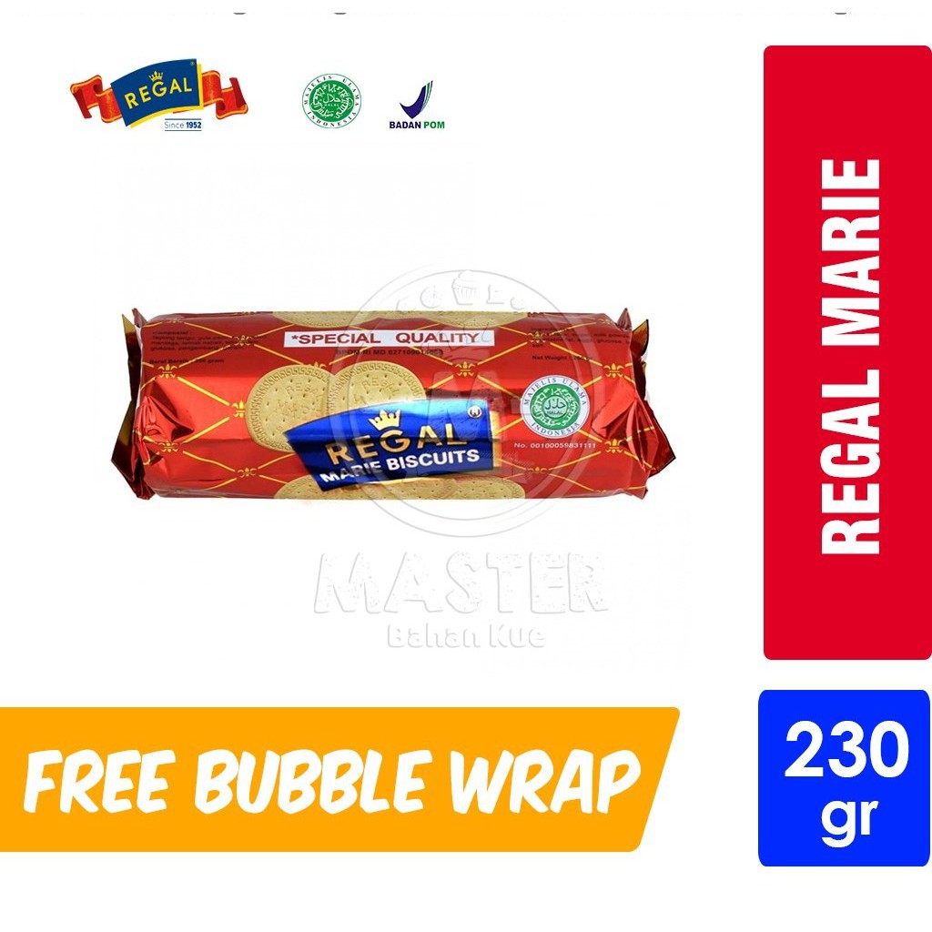 

Regal Marie Special / Biskuit Roll Mentega Susu [230 gr]