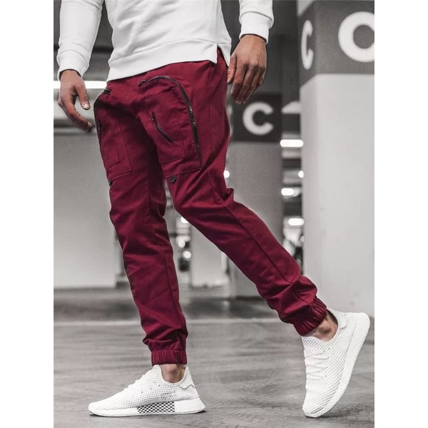 CELANA JOGGER PRIA PANJANG LEON JOGER PANTS COWOK DISTRO POLOS KEKINIAN