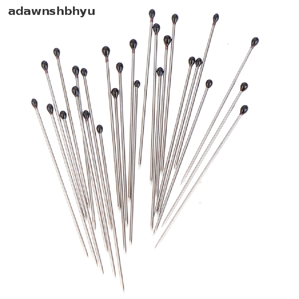 Adawnshbhyu 100Pcs Jarum Spesimen Pin Serangga Bahan Stainless Steel Untuk Entomology Lab Sekolah