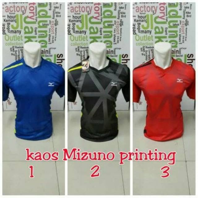 KAOS ATASAN VOLI MIZUNO PRINTING