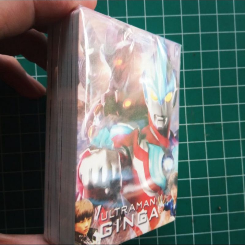 Full Pack Kartu Ultraman Ginga HOLOGRAM +- 45 Kartu Berbeda-Beda Gambar