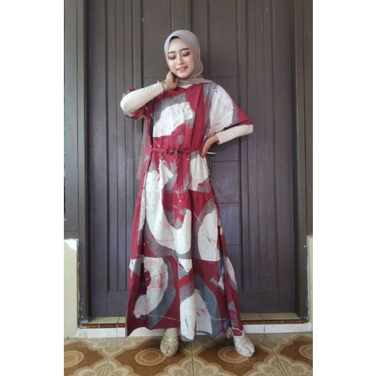 NEW PRODUK TERBARU MURAH TERPOPULE GAMIS TWILL SUPER ADEM | ABSTRAK MALAMAN | RESLETING DEPAN BUSUI | MUSLIMAH LENGAN PANJANG BUMIL GAMIS TERBARU 2022 BATIK BANGO.!!!! GAMIS CANDIMEKAR  BERKUALITAS BAGUS KlOK 7M