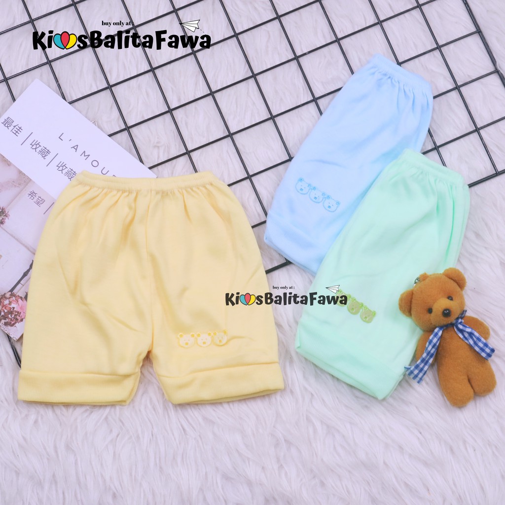 (ISI 6-12 PC) Celana Pendek Bayi / SNI Bawahan Baby New Born Anak Laki Perempuan Celana Bayi Pop Grosir Babycinnamon