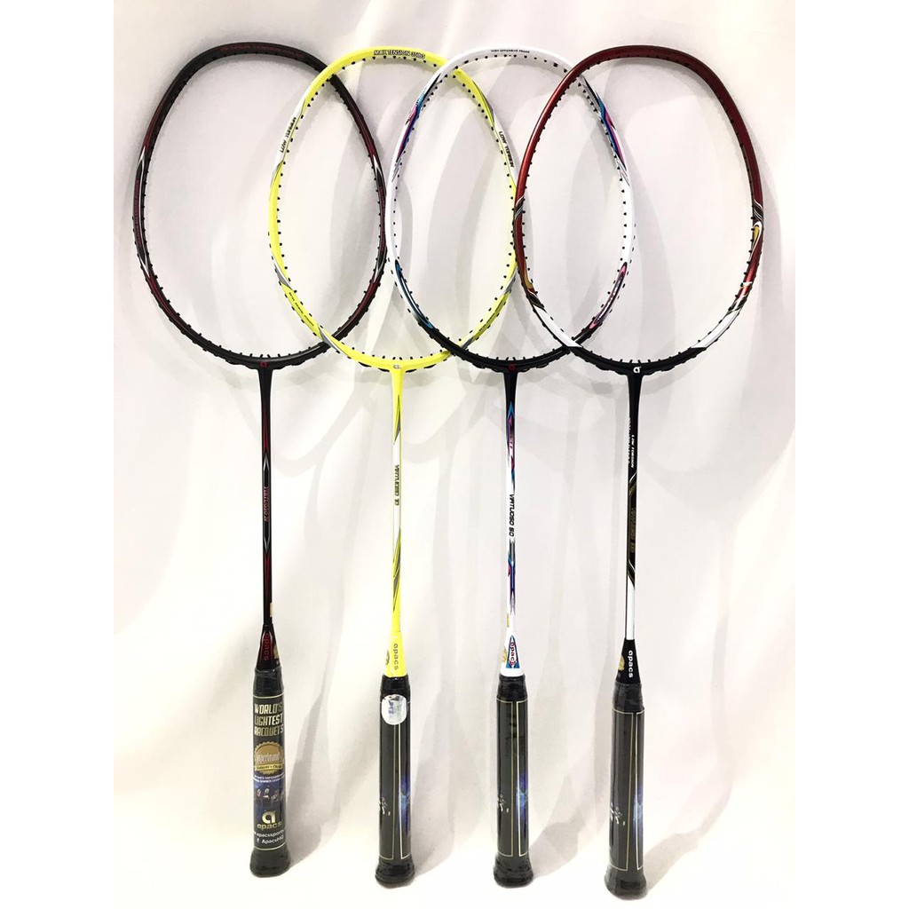 PAKET APACS VIRTUOSO 10 20 30 50 RAKET BADMINTON ORIGINAL