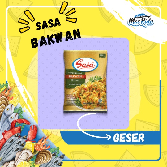 

Tepung Bumbu Bakwan Sasa Tepung Bumbu Untuk Bakwan Spesial Crispy