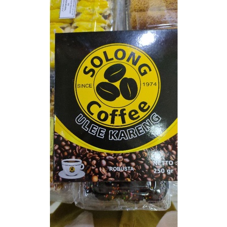 

SOLONG COFFE ROBUSTA 250gr