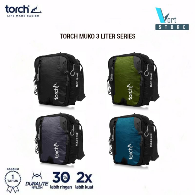 TORCH TAS SELEMPANG SLING BAG MUKO ORIGINAL