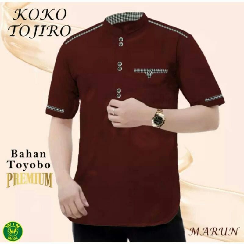 kemejan pria,koko pria,koko tojiro.koko terlaris.terbaru