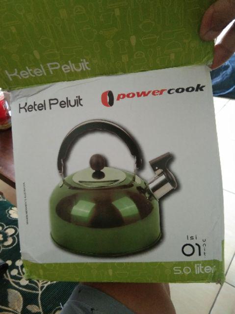 Teko Siul 5 Liter Stainless Ceret Bunyi Whistling Kettle Masak Air Panas Mini Warna Warni Lucu