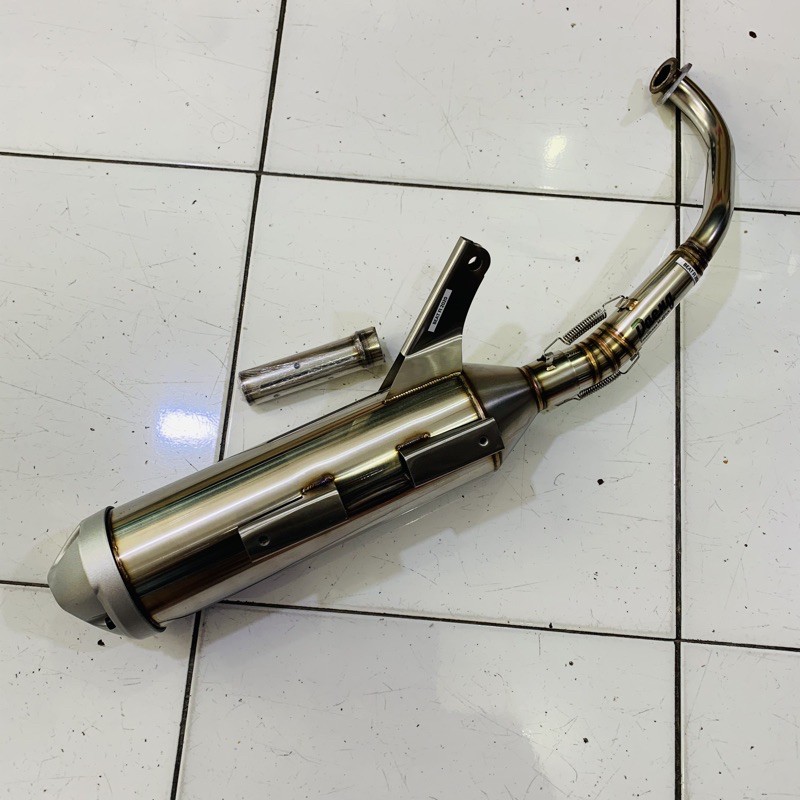 knalpot tsukigi daeng stainless honda beat 2020 - Genio free db killer