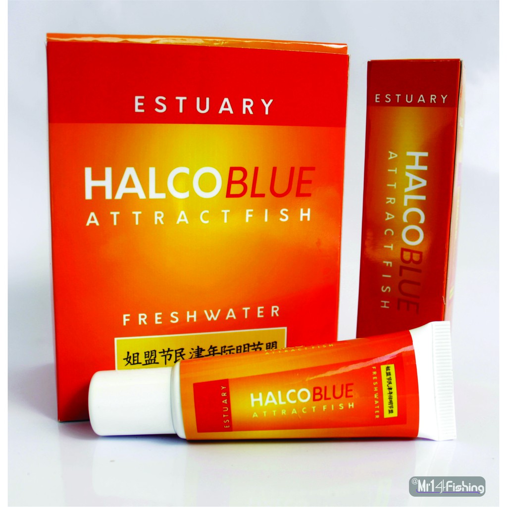 UMPAN PANCING HALCO BLUE ORANGE PENGUMPUL IKAN