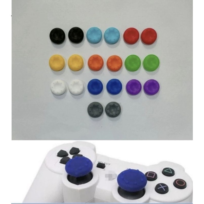 Karet Silikon Analog Thumb Grip Stik PS2 PS3 PS4 PS5 Xbox 360 Xbox One THUMB GRIP THUMBGRIP