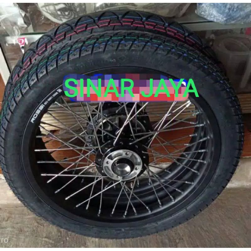 velg jari rx king17 atau 18 plus ban vixion mx jupiter vega supra revo absolute kph motor bebek dll