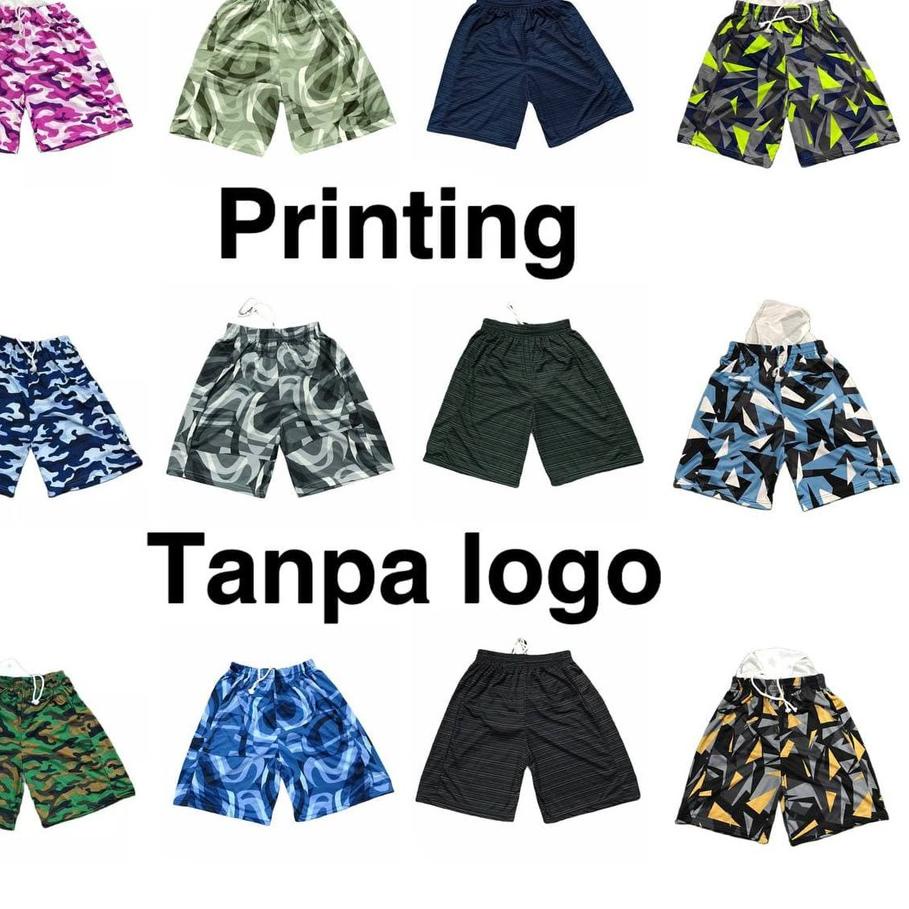 【rPX】 Celana Pendek Full Print "1-2-3-4" Import Terlaris/MEN SALE/〖COD⭐〗/【Import Terlaris】/〖5.5 COD〗